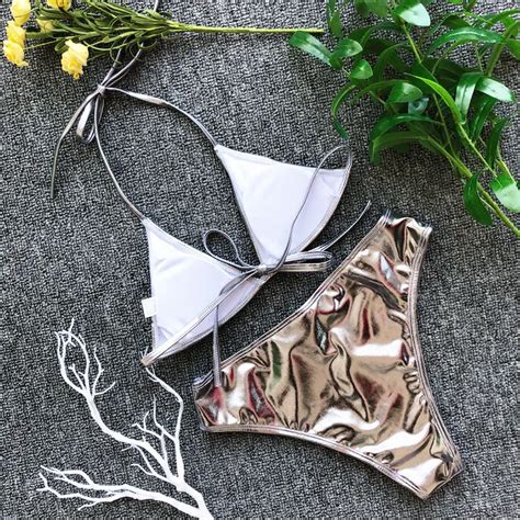 Vernis Spaghetti Strap Thong Bikini Girl Sexy Swimwear Set Buy Thong Bikini Bikini Girl Sexy