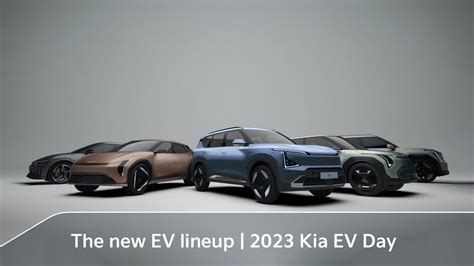 The New Ev Lineup Kia Ev Day Youtube