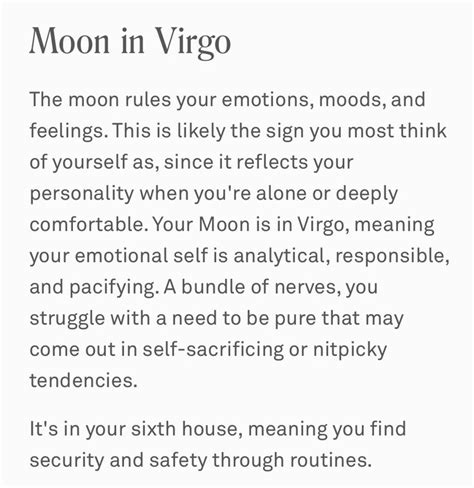 Virgo Moon | Virgo moon, Virgo, Emotions