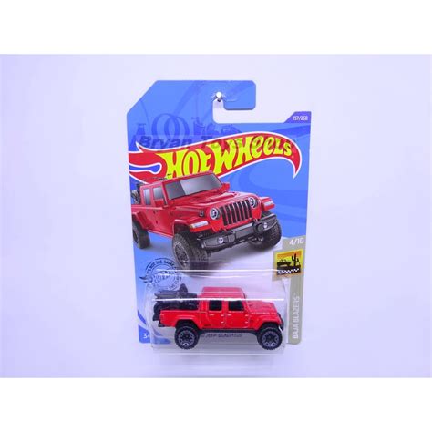 MERAH Hot Wheels Broken Packaging 20 Jeep Gladiator Red Shopee Malaysia