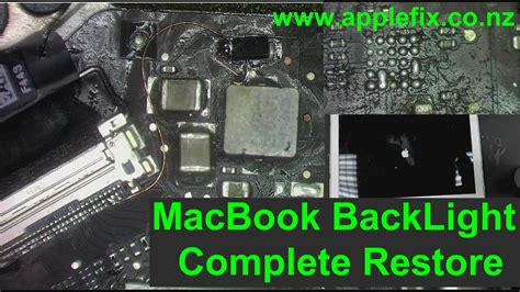 Macbook Air Complete Backlight Circuit Restore