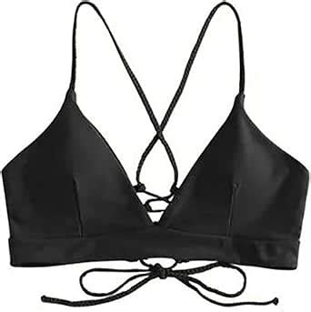 Bikini Bovenstuk Dames Bandage Push Up Tankini Vrouwen Sexy V Hals Strand Bikinitop Gevoerde