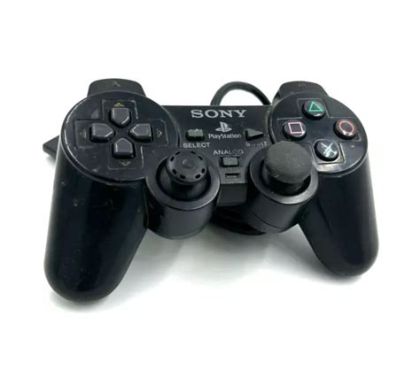 Manette Ps Officielle Noire Sony Dualshock Playstation Console