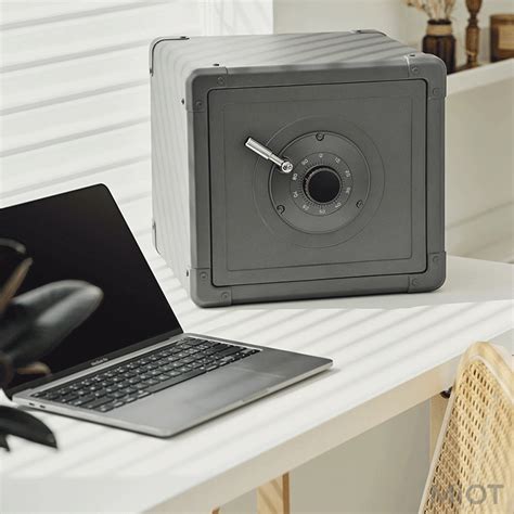 Розумний сейф Xiaomi CRMCR Retro Mechanical Smart Safe Deposit Box Grey ...