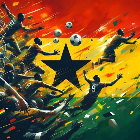 Premium Photo Ghana Flag Football