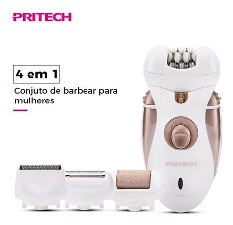 Depilador Feminino Elétrico Sem Fio Recarregável Bivolt Parcelamento