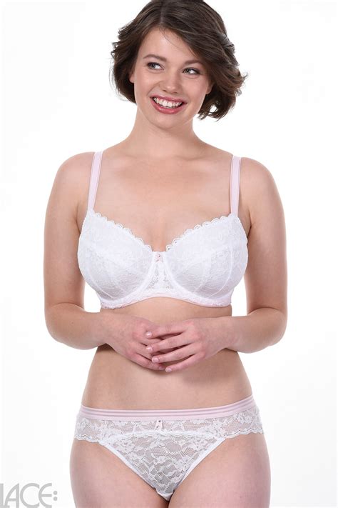 Freya Lingerie Offbeat Balconette Beha F K Cup White Lace Lingerie Nl