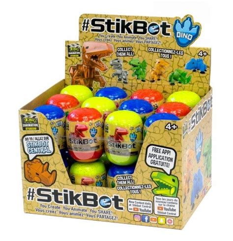 STIKBOT DINOSAUR EGG ASSORTMENT - MARCO'S EMPORIUM