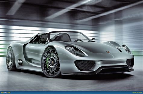 Geneva Porsche 918 Spyder With Hybrid Drive
