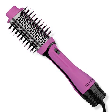 Revlon One Step Volumizer Plus Hair Dryer And Hot Air Brush Pink Brickseek