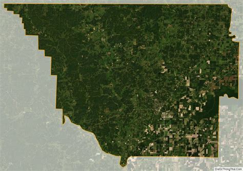 Map Of Randolph County Arkansas