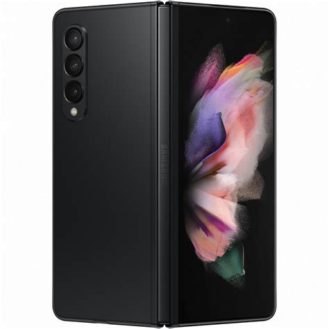 Смартфон Samsung Galaxy Z Fold3, 256GB, 12GB RAM, 5G, Phantom Black ...