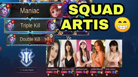 Martis Gameplay Maniac Musuh Squad Artis Top Global Martis