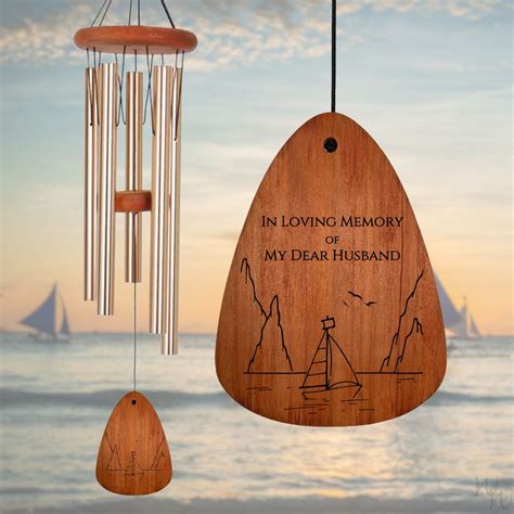 Festival Bronze Wind Chime Sailboat