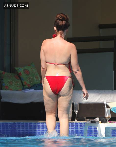 Vicky Pattison Sexy In A Red Bikini In Tulum Mexico AZNude