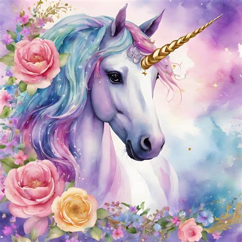 Unicorn Fantasy Art Illustration Free Stock Photo - Public Domain Pictures