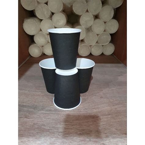 Jual Paper Hot Cup Gelas Kertas Black Oz Oz Oz Pcs Dus Shopee Indonesia