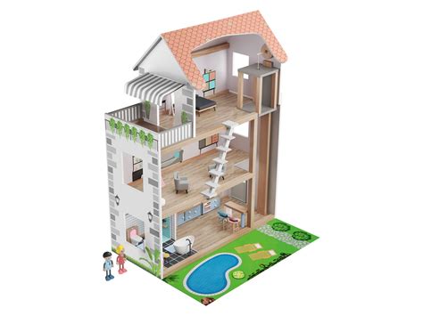 Playtive Puppenhaus Aus Holz Online Kaufen Lidl