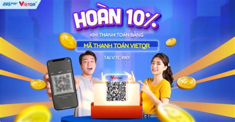 HOT Thanh toán bằng VTC Pay QR tiện lợi tại ví điện tử VTC Pay ngay