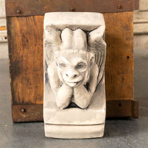 Cast Plaster Gargoyle Wall Hanging Ornament