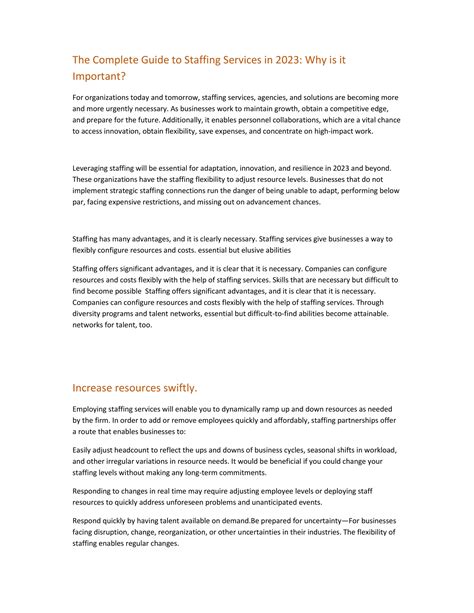 The Complete Guide to Staffing Services in.pdf