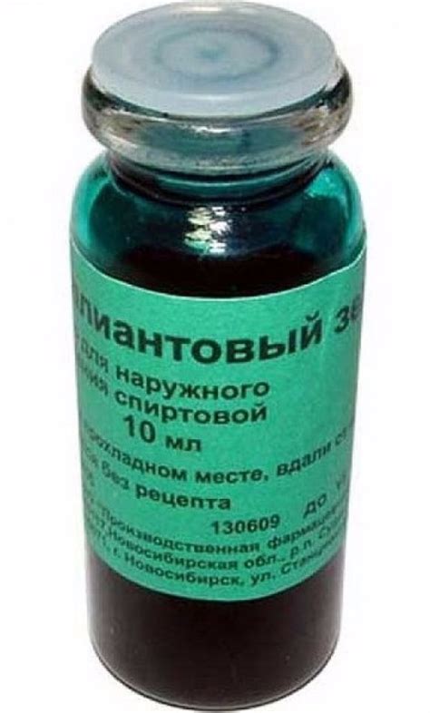Применение зеленки в саду и огороде