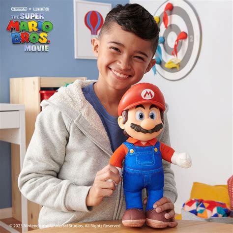 Peluche Luigi Super Mario Bros La película