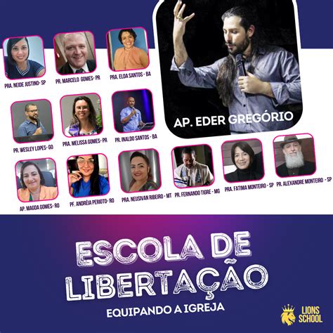 Escola de Libertação Ap Eder Gregório Imersão Lions School Eder