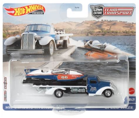 Hot Wheels Team Transport HW Classic Hydroplane Speed Waze 2 Ct Frys Food Stores
