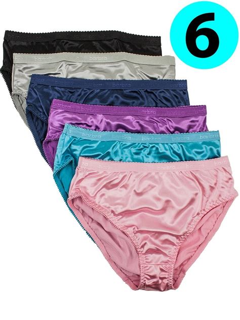 Womens Silky Sexy Satin Bikini Panties S Plus Size Women Underwear Multi Pack Ebay