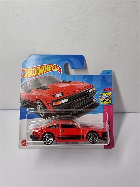 Hot Wheels Mainline Toyota Supra Red Etsy