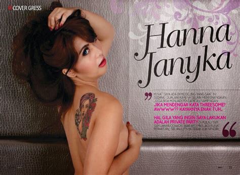 Hot Model Hanny Janyka Di Majalah Sexy Gress Indonesia Model Seksual