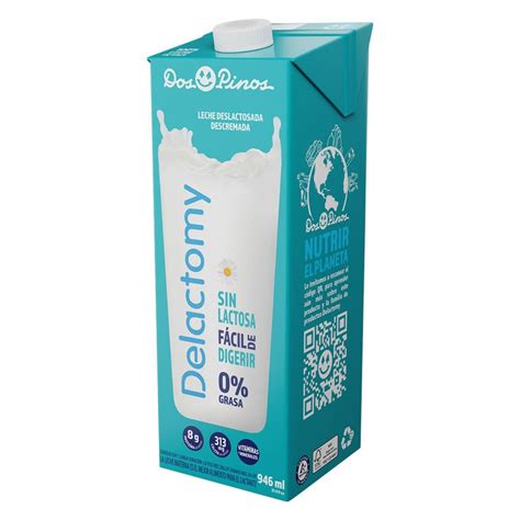 Comprar Leche Dos Pinos Descremada Deslactosada Proteína 946 Ml