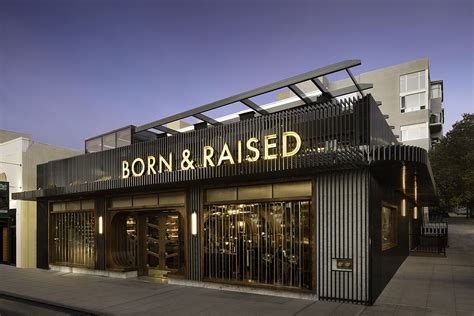 Born And Raised Restaurant Exterior Design Restaurant Exterior