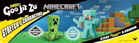 Goo Jit Zu Minecraft - Heroes of Goo Jit Zu - Minecraft Creeper Super Suave con Relleno ...