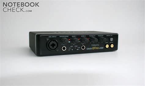 Review Terratec DMX 6Fire USB Soundcard - NotebookCheck.net Reviews