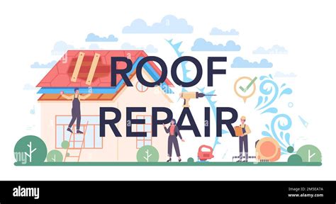 Felt Roof Stock Vector Images Alamy