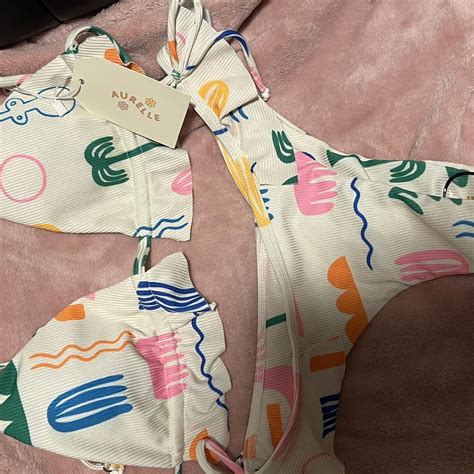 Brand New Aurelle Bikini Small Top And Medium Depop