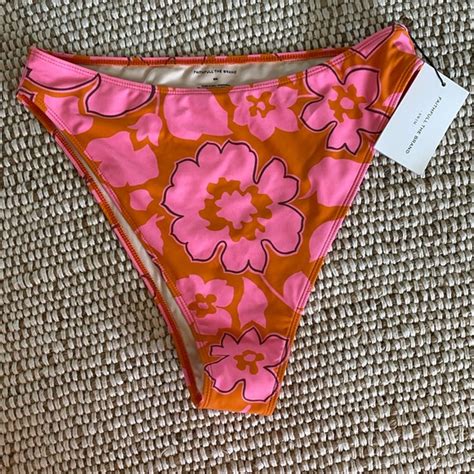 Faithfull The Brand Swim Dylla Bikini Bottoms Paraiso Floral Print