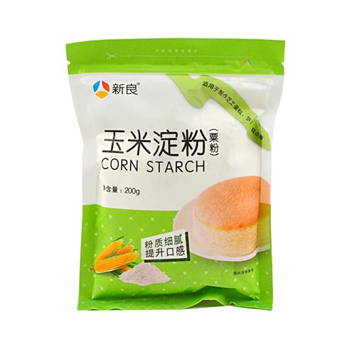 新良玉米淀粉200g1kg食用生粉烹饪勾芡用蛋糕雪花糕烘焙原料虎窝淘