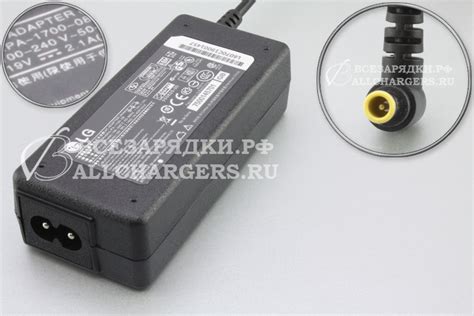 Адаптер питания сетевой 19.0V, 2.10A, 6.5x4.4 (LCAP16B-E, LCAP26B-E ...
