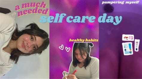 A Self Care Vlog 💌☁️˚ʚ♡ɞ˚ New Skincare Products Journaling And More