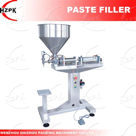 Vertical Single Head Paste Filling Machine Water Filling Machine