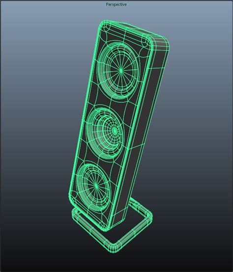 Free Speakers 3d Model