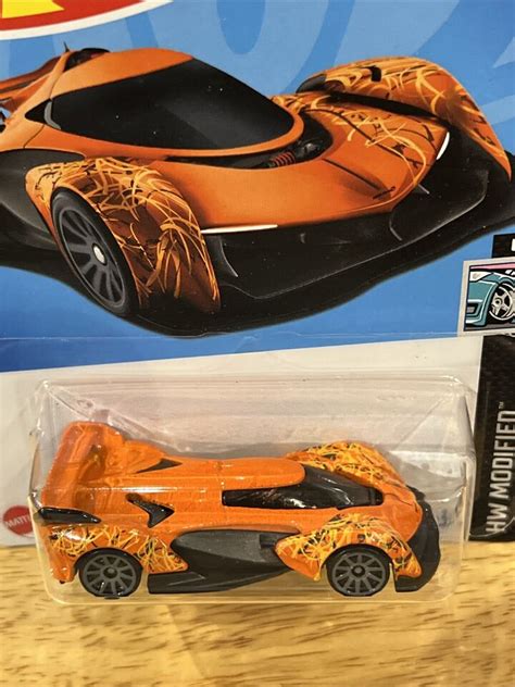 Hot Wheels Mclaren Solus GT Orange 70 250 2024 HW Modified 6 10 New