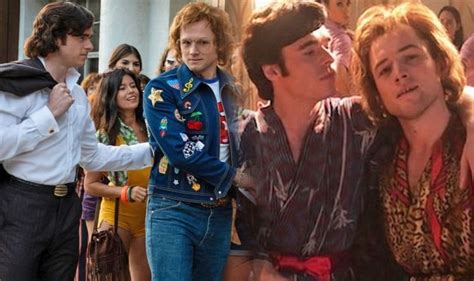 Rocketman Elton John S Husband David Furnish Addresses Gay Sex Scene Films Entertainment