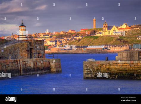 Banff Harbour Aberdeenshire Scotland Stock Photo Alamy
