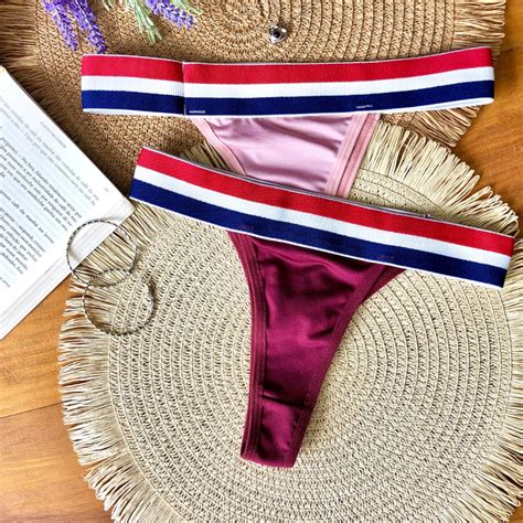 Kit Calcinha Fio Dental Tanga Lingerie Feminina Lingerie Sexy Langerie Calcinhas Shopee Brasil