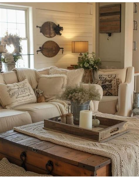 Pin By Rhae Bromley On Decor Cottage Style Living Room Rustic