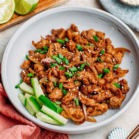 Vegan Bulgogi Korean Bbq Beef Full Of Plants